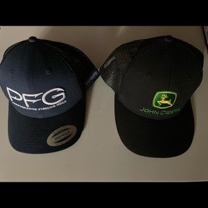 Columbia PFG John Deere hats